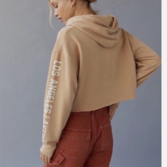 Lakers Cropped Hoodie - Picture 3 of 6